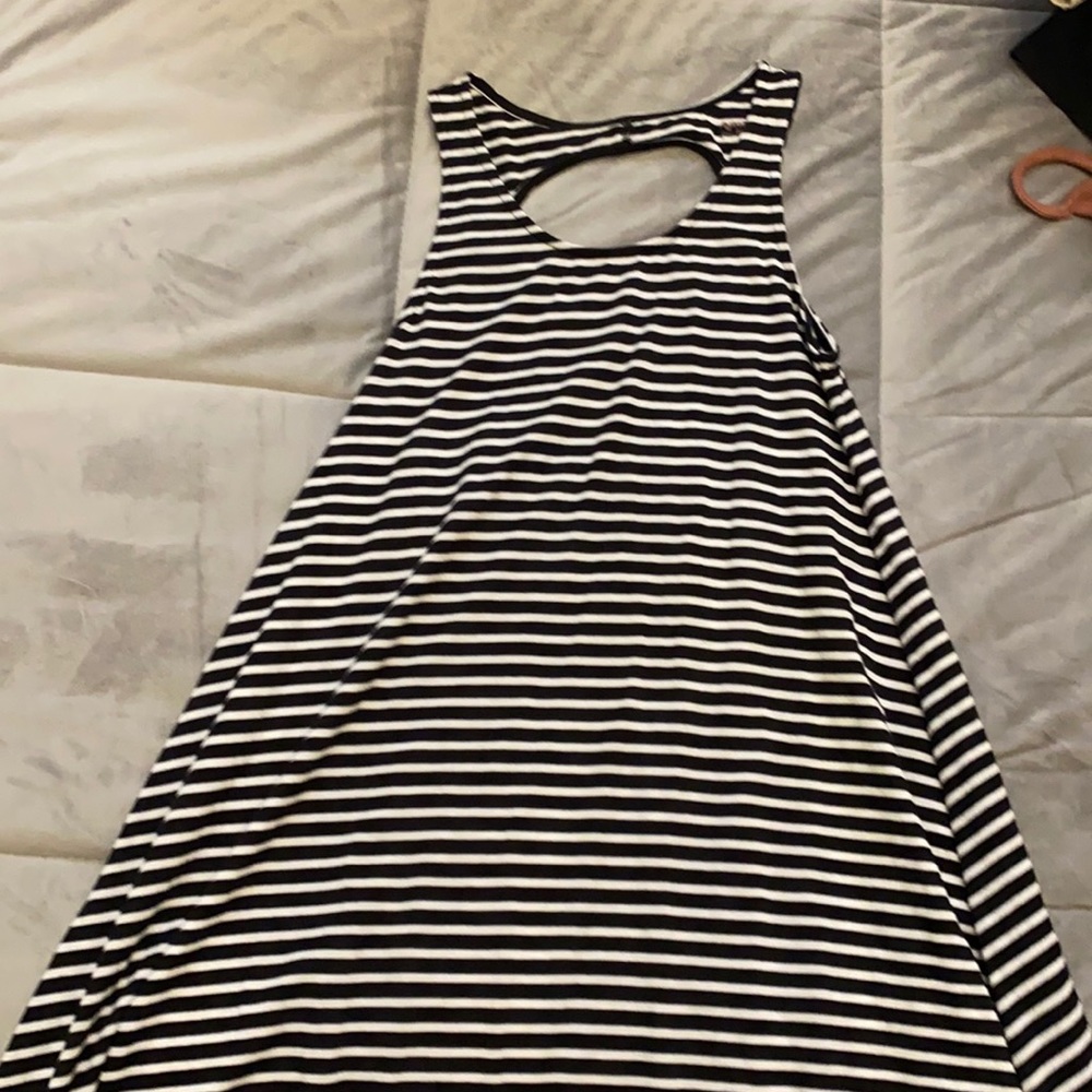 Stripe A line dress